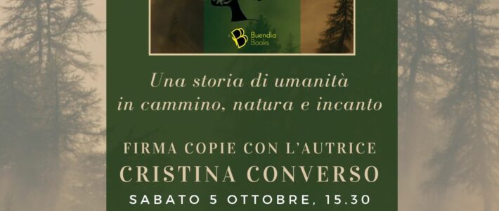 Firma copie con Cristina Converso a Venaria